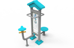 Ayakta ve Oturarak Bel Cevirme Aleti PF-200 | Dış Mekan Spor Aletleri | Erse Kent Mobilyaları